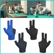 Nan 3 Finger Pool Glove Antiskid Left Right Pool Snooker Glove Billiard Accessorys