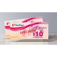 5 x $10 ntuc voucher *FREE SHIPPING*