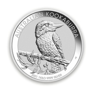 silver coin 1 oz Australian kookaburra 2021