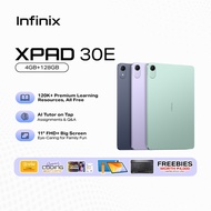 Infinix KOLS - Infinix XPAD 30e 4G LTE + WiFi, 4+128, (1 Yr Local Warranty)