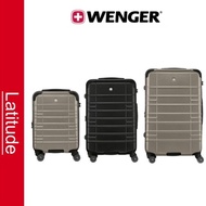 Wenger  รุ่น Latitude  Luggage กระเป๋าเดินทางล้อลาก 4 ล้อ หมุนได้ 360 องศา  ขยายได้  , Expandable  Hardside Case Luggage , Carry-On , Medium , Large Size ( 665329 )