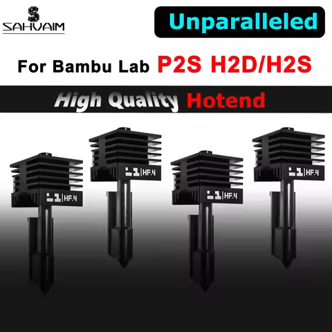 Strong Flow For Bambu Lab P2S H2D H2S Hotend 0.4 0.6 0.8 Fast Printing Hot End Upgrade Quick Swap Ba