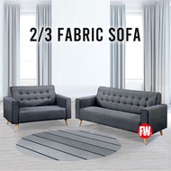 2/3 Seater Fabric Sofa