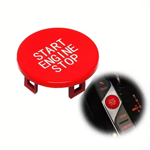 Car Start Engine Stop Switch Ignition Button Replacement fit for BMW 1 2 3 4 8 X5 X6 X7 Z4 Series F4