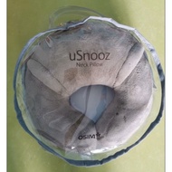 BN Brand New Sealed Grey Gray Osim uSnooz Travel Comfy Neck Support Pillow OS-9100