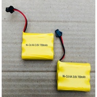 CUCI GUDANG BATRE BATERAI MOBIL BATTRY REMOT RC AA 700MAH 3.6V NICD BATRE RC 3.6V 700MAH