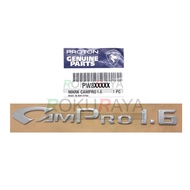 Proton Persona Gen2 Waja Original Genuine Parts (MARK CAMPRO 1.6) Campro 1.6 Car Rear Back Emblem Lo