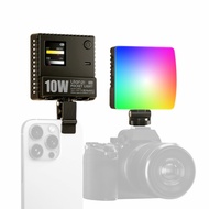 Ulanzi U60 RGB Video Light (BK/WH) ไฟเซลฟี่ หนีบมือถือ ติดหัวกล้อง 360 สี ไลฟ์สด ถ่ายภาพ วิดีโอ