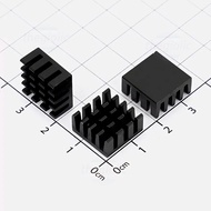 [5 Pieces]- Aluminum Heatsink 14x14x7 Black