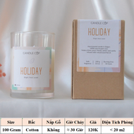 Nến Thơm handmade AGAYA Candle Cup - MÙI HOLIDAY