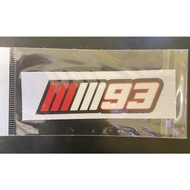 Marq Marquez MM93 Stickers.