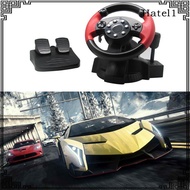 [Hatel] Racing Steering Wheel for PS3 / PS2 Game Steering Wheel PC Vibration Remote Controller Wheel