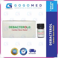 Debacterol(r>Canker/ZS-Sore<sa'Relief{Vd'1.5ml{dx'(Expiry:{pM'2027{AS'September)