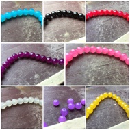 8mm glass beads for 8mm diameter bracelets