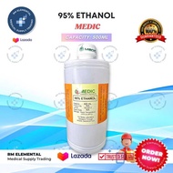 LY Ethanol , 95% 500Ml, MEDIC
