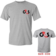 Good Sale Funny Tshirts Mans Clothes G4S Security Gas Symbol Men'S Grey Tshirt