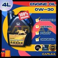 ORIGINAL ENGINE OIL HONDA【 0W30 SP FULLY 4L】FULLY SYNTHETIC HONDA