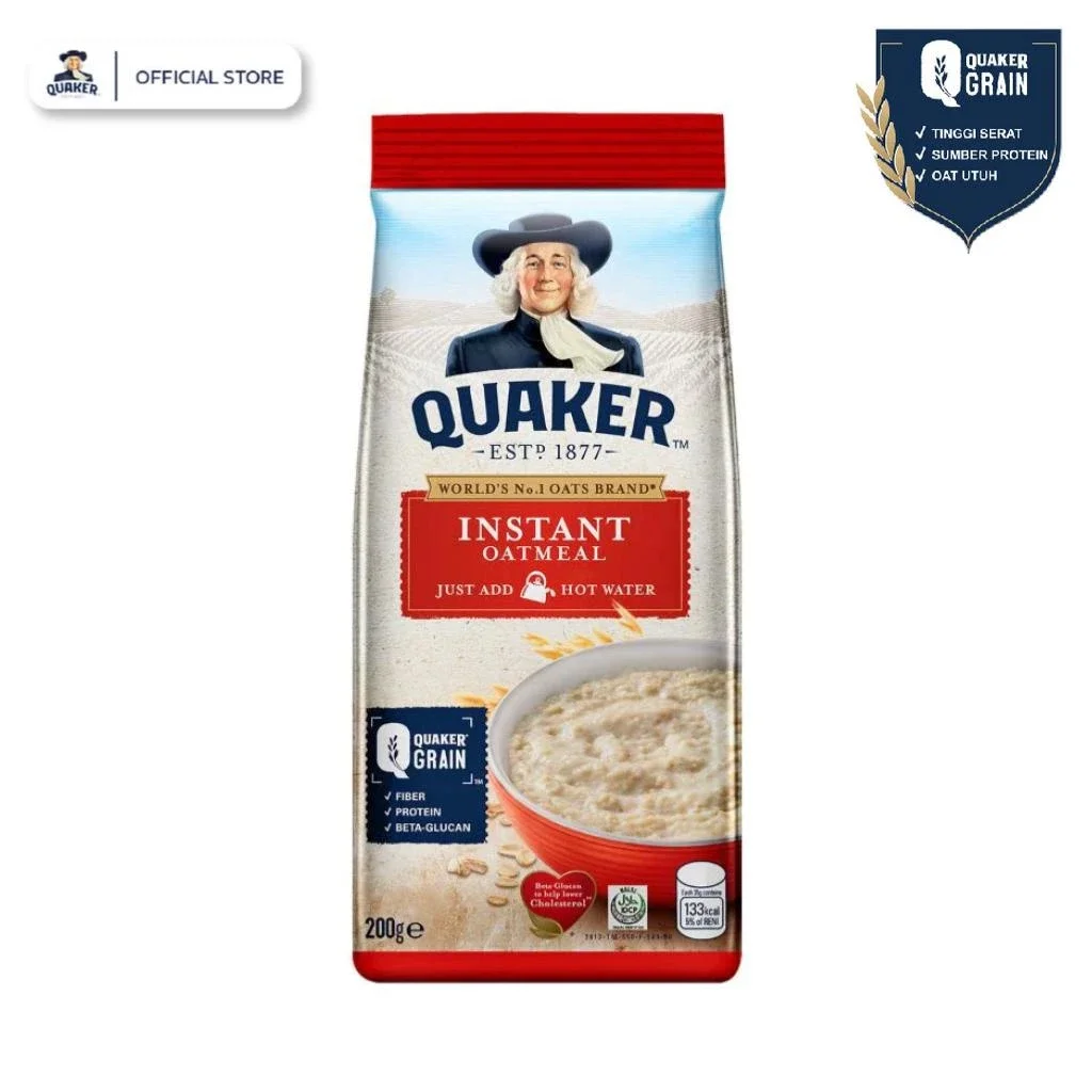 Quaker instant oatmeal cocok untuk diet sereal sehat