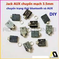 AUX Audio Jack Female 5 pin PJ314M 3.5mm Converts signal between AUX and Bluetooth - DIY Product Fro