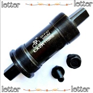 LETTER Square Taper Bottom Bracket Bottom Bracket Threaded BB Mountain Bike 113mm 118mm