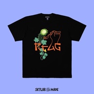 T-SHIRT RRAG - "PARIA" (BLACK) BERKUALITAS