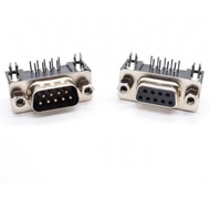 SIKU DB-9 Connector PCB Elbow 2 Row Connector DB9 pcb elbow Male/Female