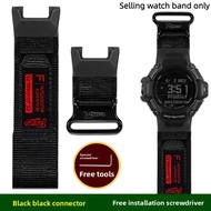สายนาฬิกาไนลอน GBD H2000 สำหรับ Casio G-SHOCK 3515 GBD-H2000-1A/1B/2/1A9 สายนาฬิกาผ้าแคนวาสแบบปรับแต