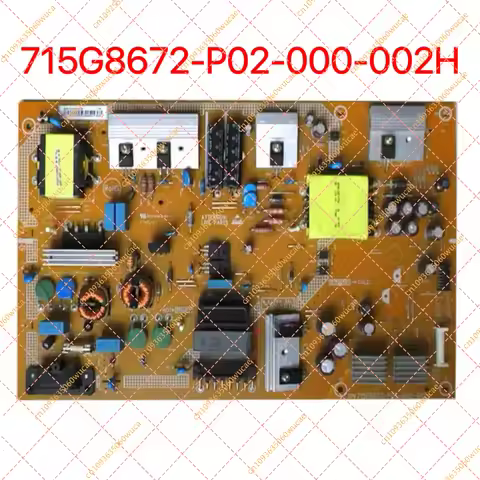 New Replacement for Philips 50PUF6102/T3 Power Board 715G8672-P02-000-002H 715G8672-P01-000-002H