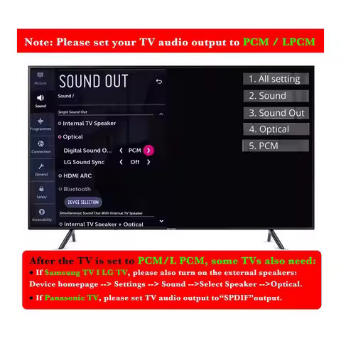 T787 Audio Extractor 192KHz DAC Converter ARC Audio Extractor Support Digital HDMI-Compatible Audio 