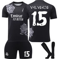 RM Y3 joint football uniform No.7 Ronaldo vinicius 5 Bellingham 10 Mbappé jersey set