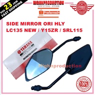 (BATANG BESAR) SIDE MIRROR YAMAHA Y15ZR / LC135 NEW / SRL115 ORIGINAL YAMAHA (31D-F6280/90-00)
