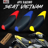 APX RACING SEAT Y15ZR VIETNAM STYLE/ Y15 SEAT VIETNAM WARNA/ SEAT Y15 RED YELLOW BLUE CUSHION HALF C
