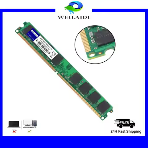 DDR2 2GB 4GB 667MHZ 800Mhz PC2-5300 PC-6400 PC Memoria RAM Module Computer Desktop PC2 1.8V Compatib