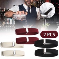 LOKAL 2pcs Sleeve Garter Nylon Garter Bartender Anti Slip Armband Bartender For Chef/Serving/Bartend