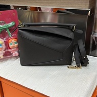 Loewe puzzle edge small 牛皮