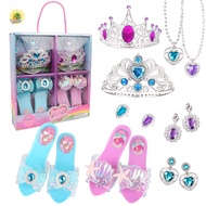 wedges heels tertutup high heels women shoes New Crystal Shoes - Cinderella Princess Themed High Hee