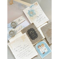 Wedding keepsake calligraphy Wedding Card Custom Personalized Memories Flatlay Photograph invitation