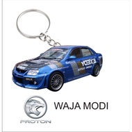 Proton waja modified Keychain 2d acrylic