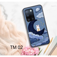 Samsung A32 4G - A32 5G - A52 - A72 - M52 - M62 Case, Cute Rabbit Print.