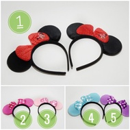  Beautiful Mini mouse ribbon headband (BD-002)