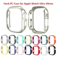 16 Colors! Micro Matte Hard Frame Case for Apple Watch Ultra 49mm Shockproof Anti-scratch Watch Cover