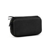 สำหรับ DJI Osmo Pocket 3ไนลอนกระเป๋าเครื่องสำอาง PU กระเป๋าเก็บของสีดำสีเทา