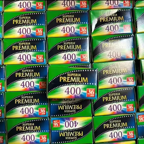 Classic Color 35mm Film Fujifilm Superia Premium X-TRA 400 1/2/3 Roll 36 Exposure For 135 Format Cam