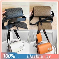 CJ674 CJ818 CJ675 Axel Crossbody Signature Canvas Women Men Sling Hycrid Bag 674 818