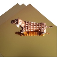 300 gsm A4 Mirror Paper - Gold Glass