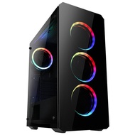 Abkoncore MIRROR - ATX Mini PC Case / CPU PC Gaming Case
