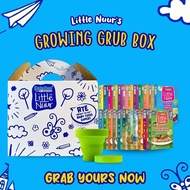 🔥READY STOCK JB🔥 Little Nuur Babyfood - GROWING GRUB BOX Combo Bubur Baby 8m+ 10m+ Ready to Eat Trav
