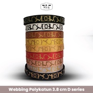 1 Roll of webbing 3.8 cm D series 50 yards long