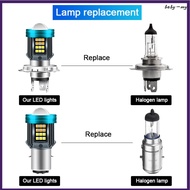 【CUE】Motorcycle LED Headlights H4 LED Light BA20D Led Headlamp Flashing Signal Lamp[baby-my]