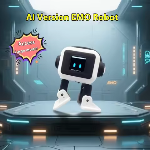 New AI EMO Robot Intelligent Interactive Robot Voiceprint Recognition Children's Companion
